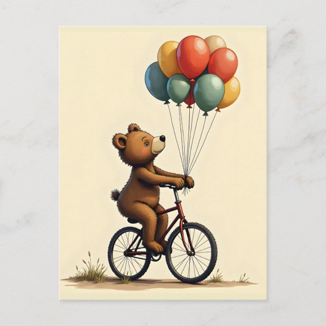 Björns Glatta rid Vykort (Framsida)