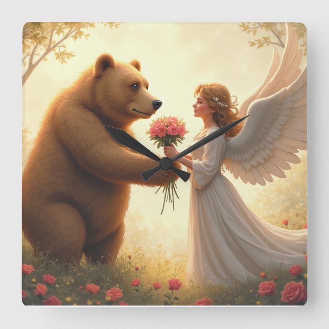 Björns Kärlek Fyrkantig Klocka (Framsida)