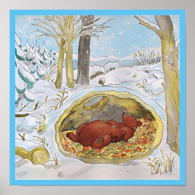 Björns vinter Poster (Framsidan)