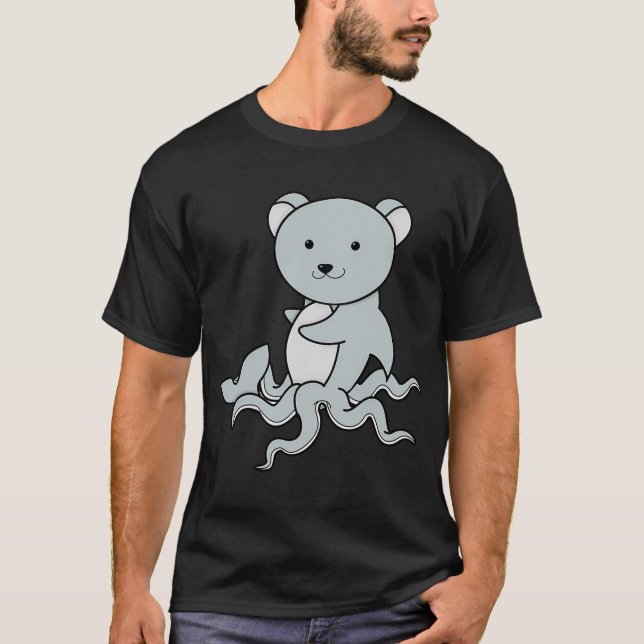 Björnsharkhajkrakare T Shirt (Framsida)