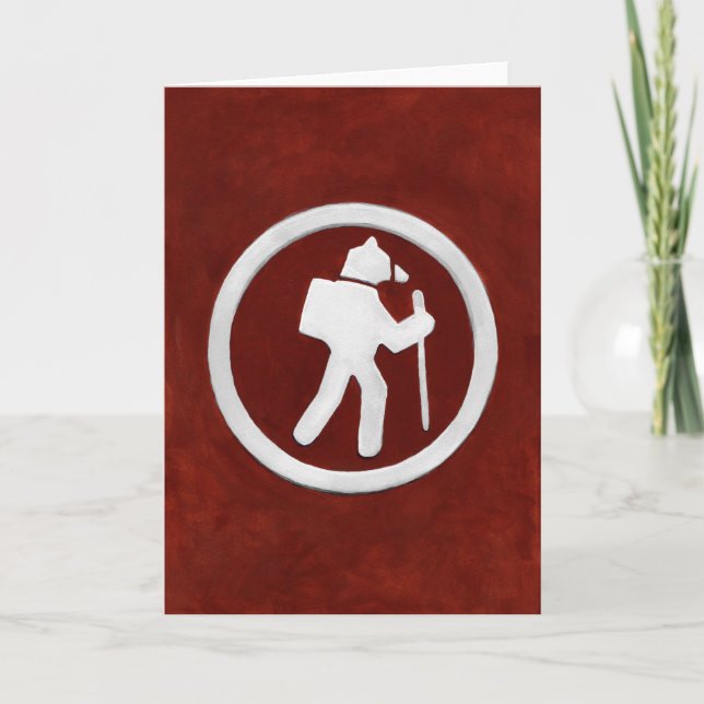 Björnspårmarkör Kort (Framsida)