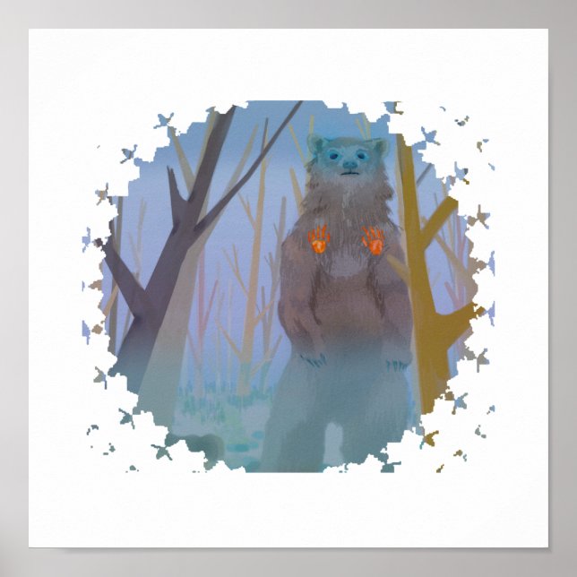 Björnsprit Poster (Framsidan)