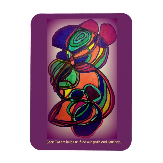 Björnstecknet Magnet (Vertikal)