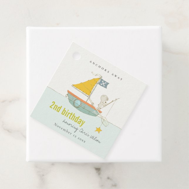 Björnstjärna i spjutspetsfartyg vid alla åldrar gåvor etiketter (På plats)