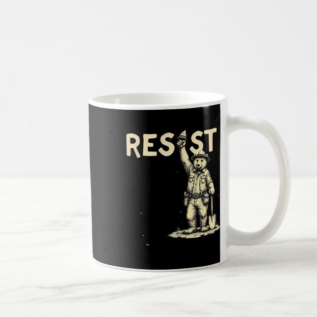 Björnstöd 1 kaffemugg (Höger)