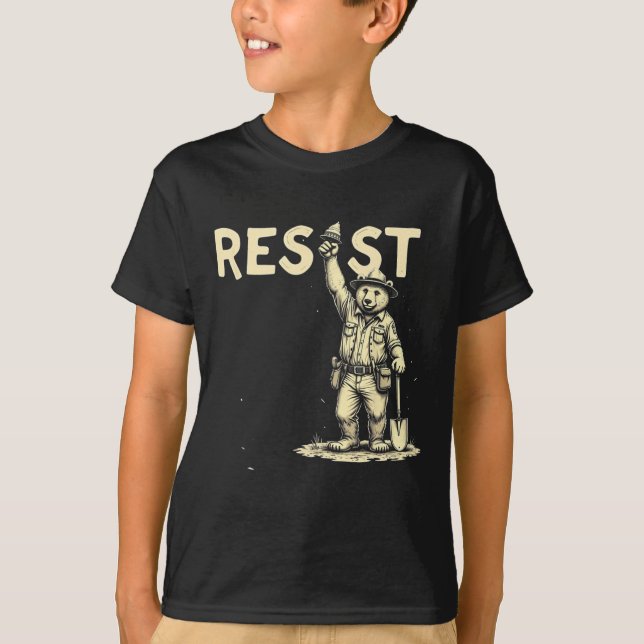 Björnstöd 1 t shirt (Framsida)