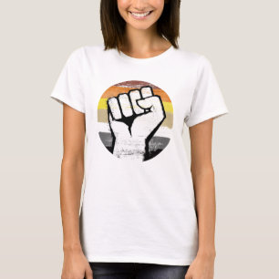 Björnstolthet nävar cirkeltryck t shirt