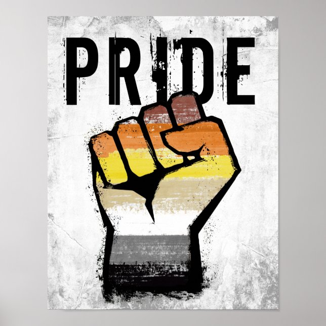 Björnstolthet näve poster (Framsidan)