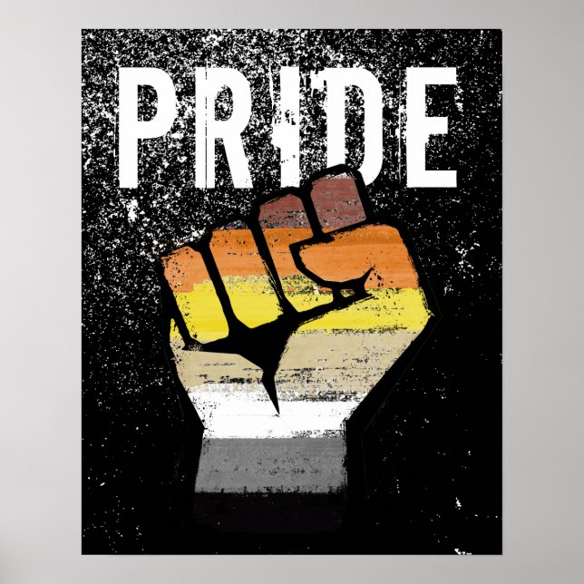 Björnstolthet näve poster (Framsidan)