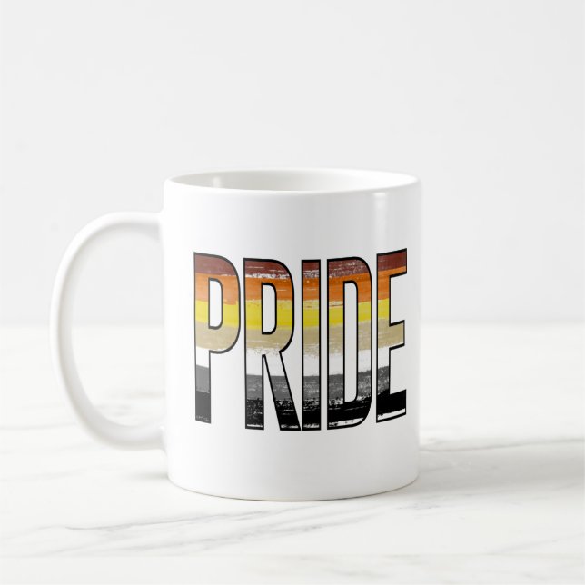 Björnstolthet Ord Kaffemugg (Vänster)