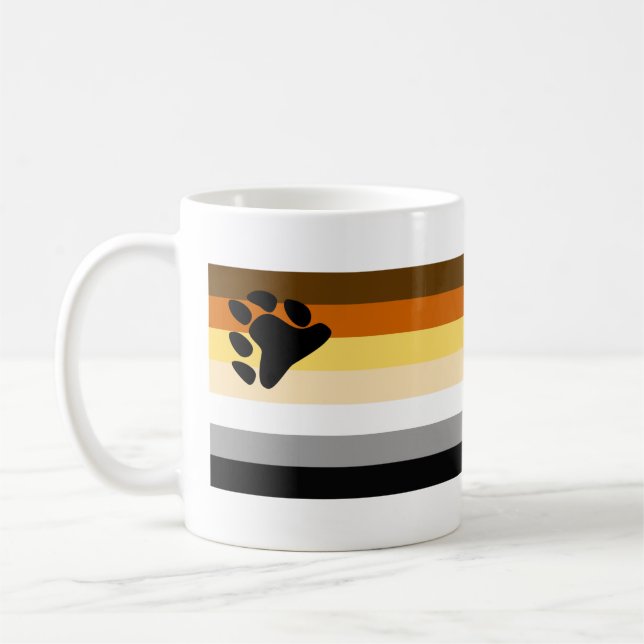 Björnstolthetsflagga Kaffemugg (Vänster)