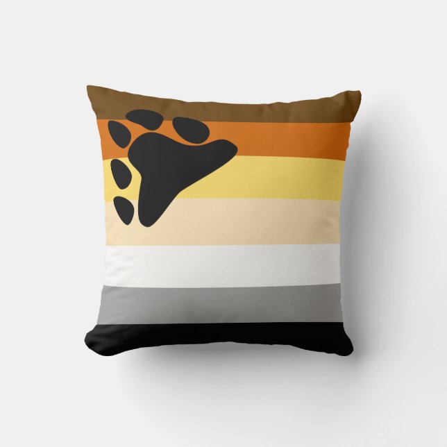 Björnstolthetsflagga Kudde (Framsida)