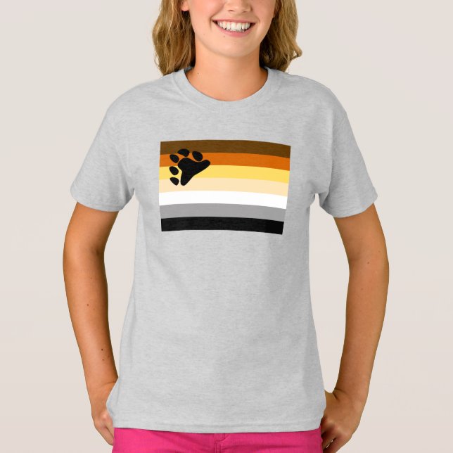 Björnstolthetsflagga T Shirt (Framsida)