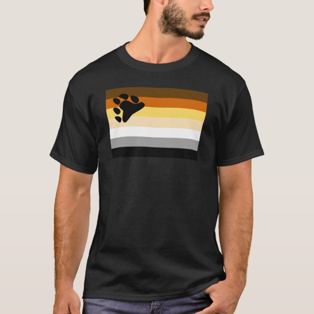 Björnstolthetsflagga T Shirt (Framsida)