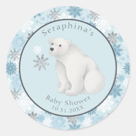 Björnstövel för Polar av spalt Runt Klistermärke