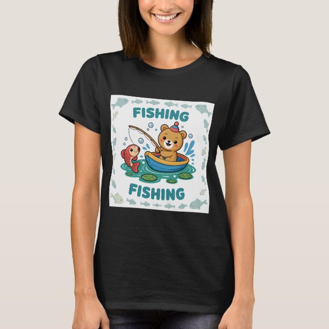 Björnunge fiskar. t shirt (Framsida)