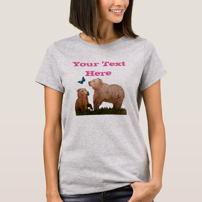 Björnungefjäril Tee (Framsida)