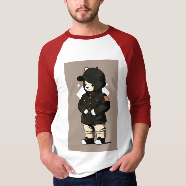 björnusa t shirt (Framsida)