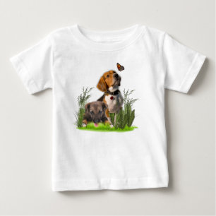 Björnvalpar och fjärilar t shirt