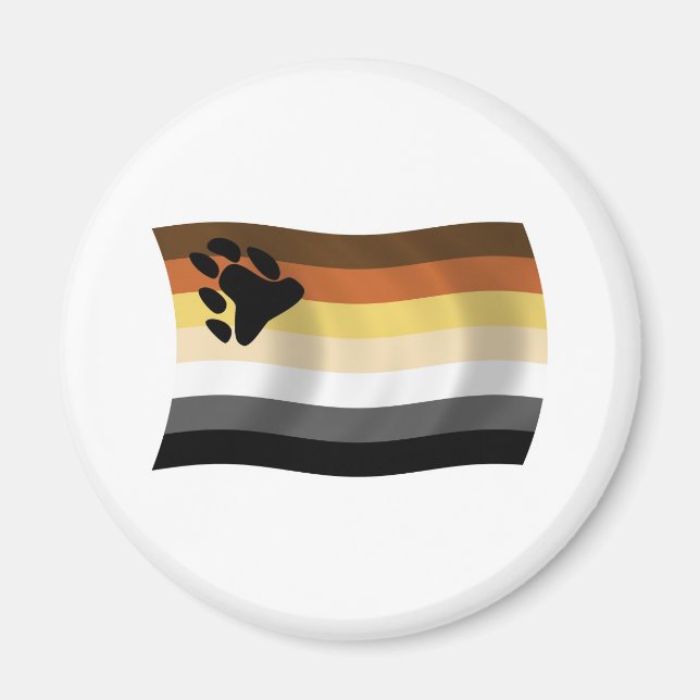 Björnväxel, Flagga Magnet (Framsidan)