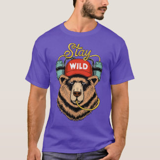 Björnvistelse vild t shirt