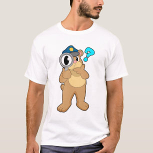 Björspolis Förstoringsglas T Shirt