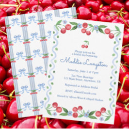 Bjud av GrandMillennium Watercolor Cherries Inbjudningar