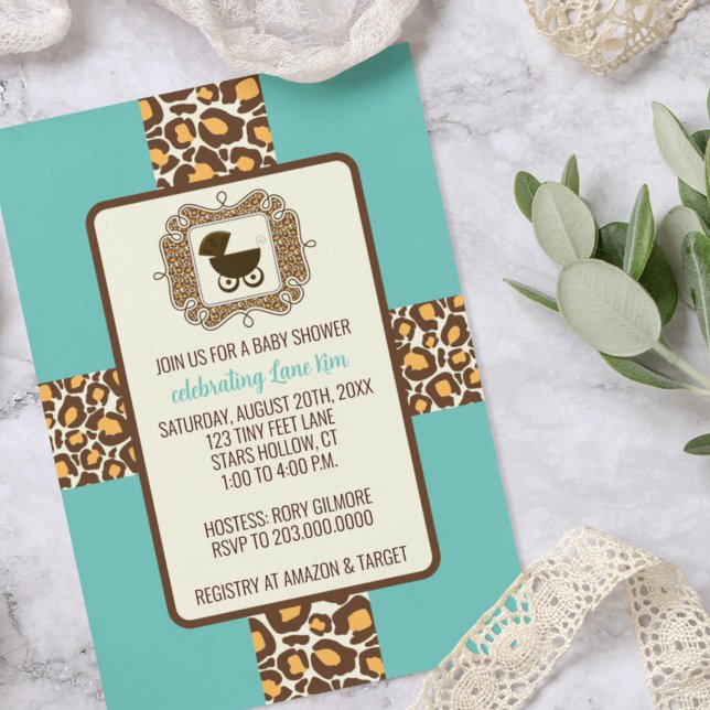 Bjud- eller Gender-visningspartisinbjudningar Inbjudningar (Skapare uppladdad)