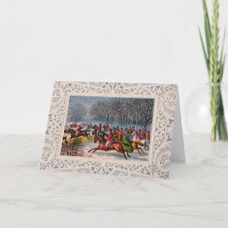 Bjud- eller hälsningskort med dubbla portar inbjudan