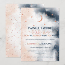 Bjud för gender,  Rosa och marinblått