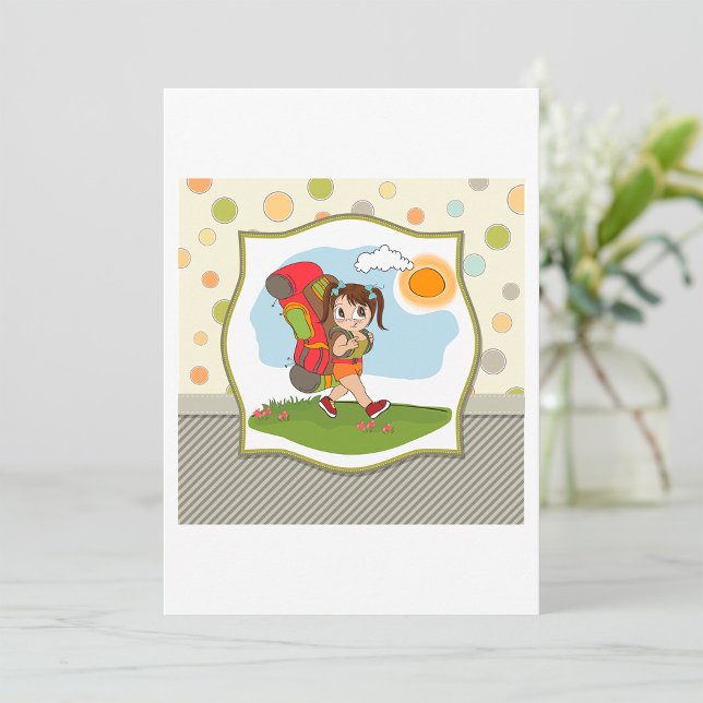 Bjud för ompackning av flickor inbjudningar (Skapare uppladdad)