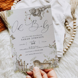 Bjud i skogshuggare för skogshuggare inbjudningar