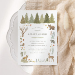 Bjud i skogshuggare för skogshuggare inbjudningar