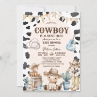 Bjud i Vilda western med barnvakt i Cowboyen Mönst