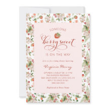 Bjud in babyskor för jordgubbar