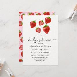 Bjud in babyskor. inbjudningar