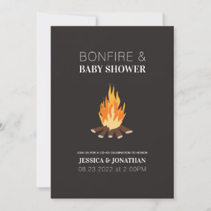 Bjud in Bonfire Co-Ed Par Inbjudningar