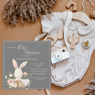 Bjud in Grått-babykläder från Bunny Rabbit