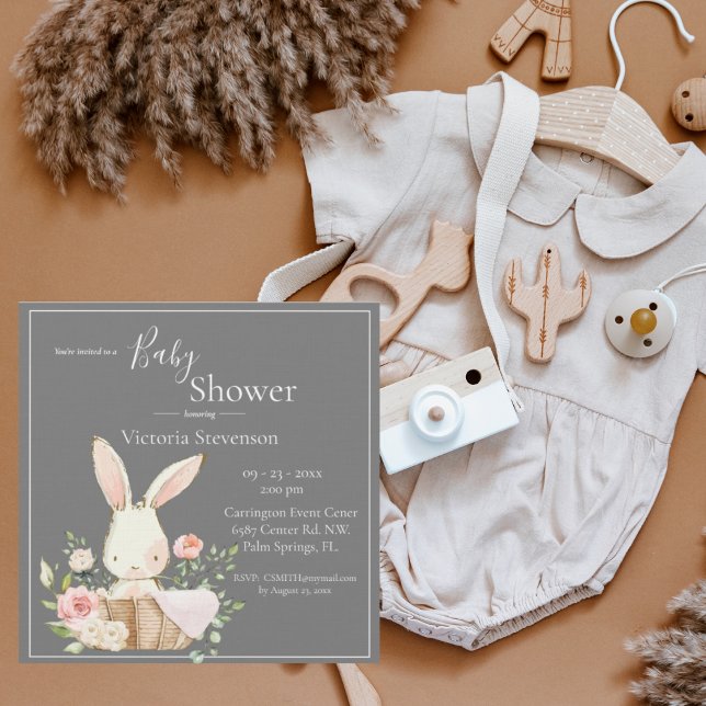 Bjud in Grått-babykläder från Bunny Rabbit (Skapare uppladdad)