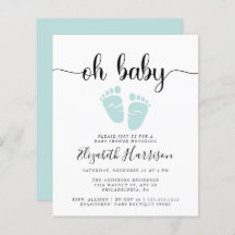 Bjud in Grönt för Baby Mint- för budget