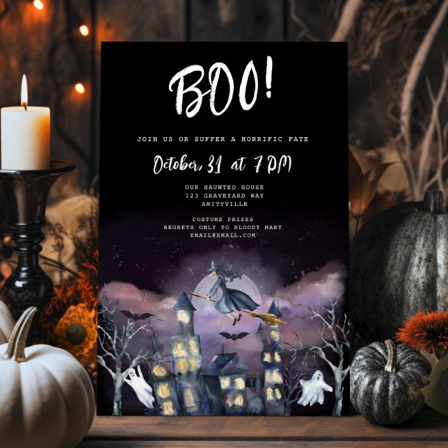 Bjud in Halloween fest till Europaparlamentet Julkort (Skapare uppladdad)
