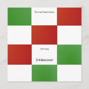 Bjud in - ja, Viva México! - Fiesta de Cumpleaños Inbjudningar