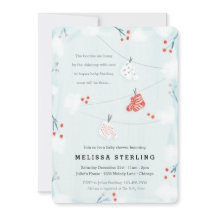 Bjud in på Cute Jul Baby Shower