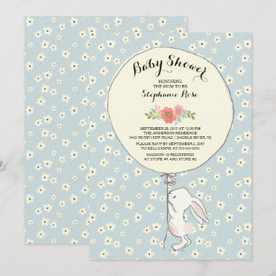 Bjud in till Börjar Boys Baby Shower Inbjudningar