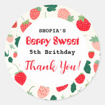 Bjud på Berry Sweet Birthday