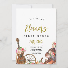 Bjud på födelsedagen i Westerna Land Inbjudningar