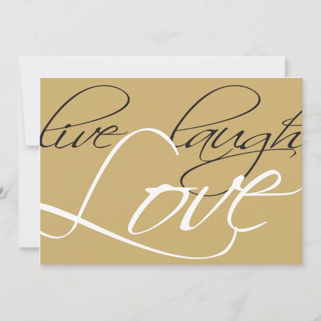 Bjud på Golden Bröllop-årsdagen Inbjudningar (Framsida)