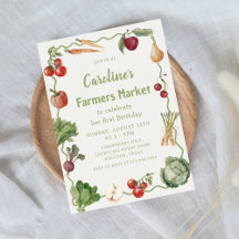 Bjud på marknaden för grönsaksodlare