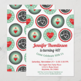 Bjud på sjukdagsmorgag: Party RN LPN Inbjudningar