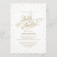 Bjud till Finare-babyskor med Twinkly Guld Stars